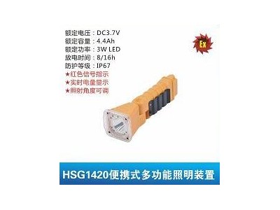 華士光HSG1420便攜式多功能照明裝置