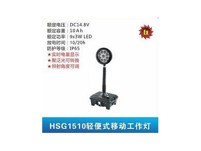 華士光HSG1510輕便式防爆工作燈