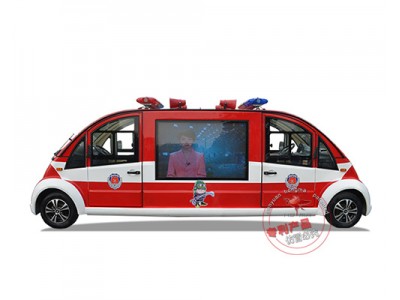 森源鴻馬雙頭消防巡邏車(chē)