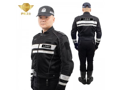護航衛士 HW-070 夏黑色騎行服