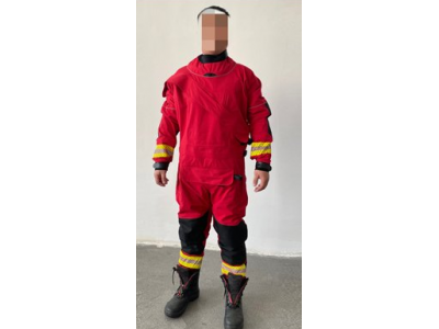 水域救援干式救援服 連體式消防救援服 水域防護服 防水耐寒