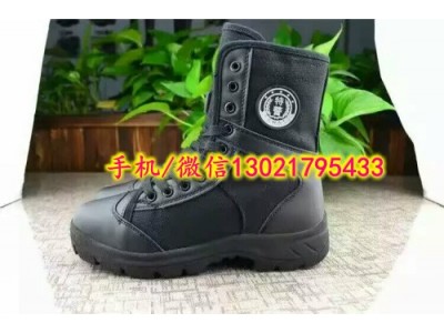 帆布高腰特警作戰鞋