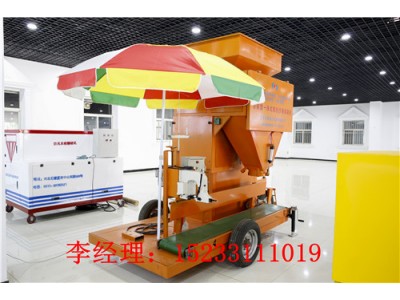 防汛自動(dòng)化沙袋裝袋機，抗洪搶險救援裝袋機速度