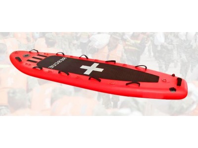 水域充氣劃水槳板 浮力擔架 水面救生充氣漂浮擔架